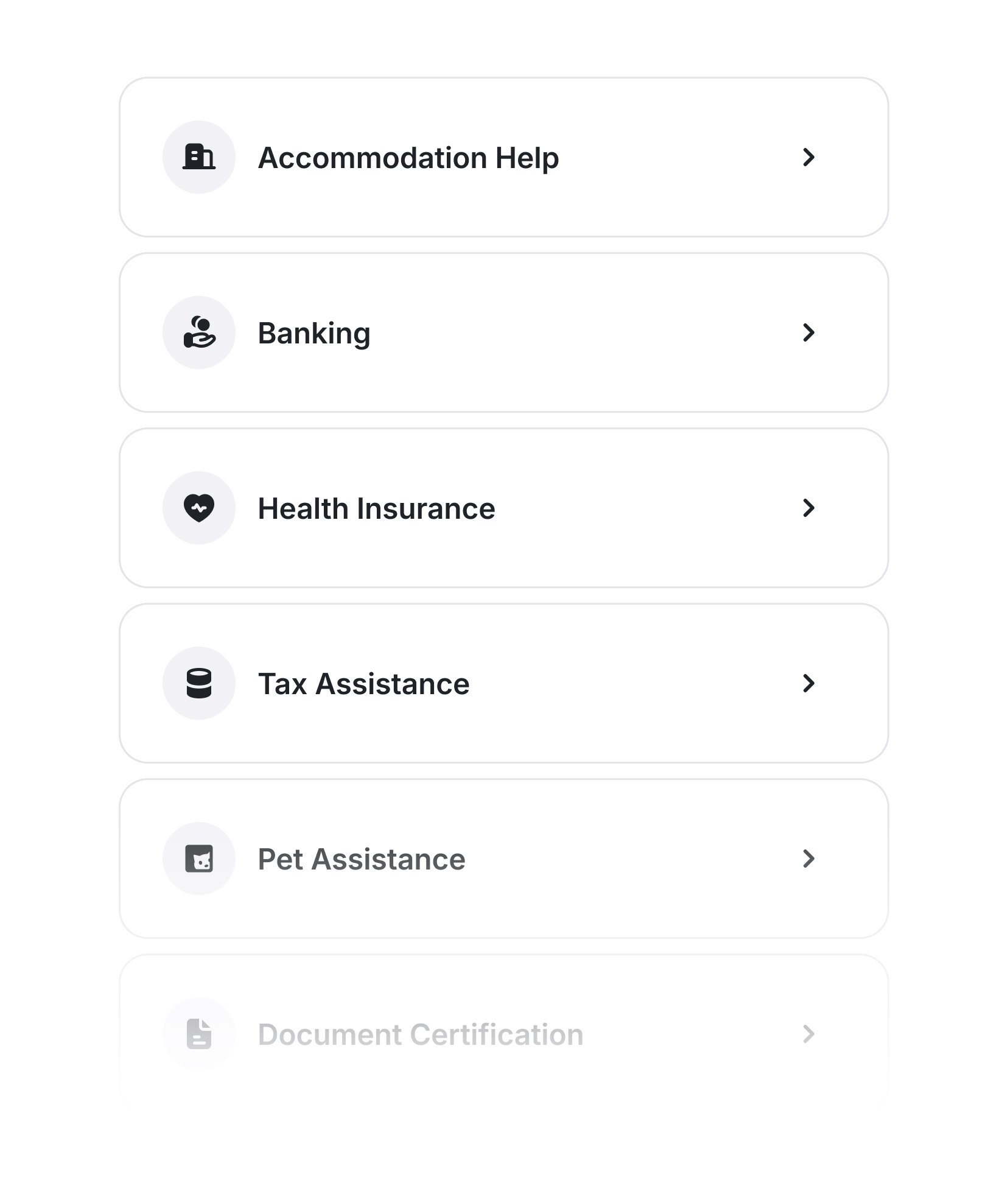 List of services that citizen remote can help with