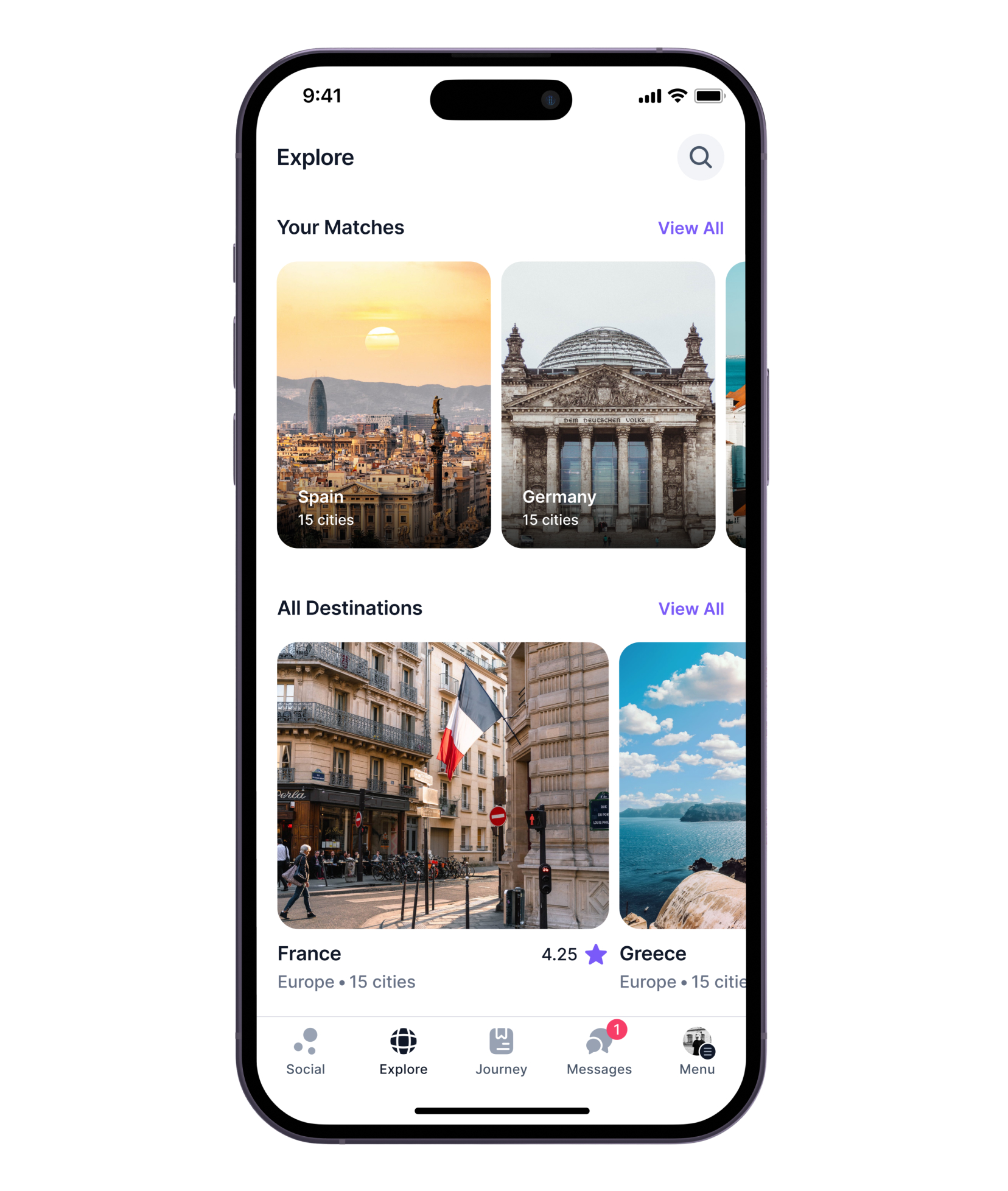 Explore feature screenshot from Citizen Remote mobile app
