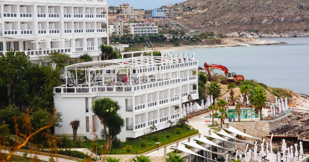 hostel along the seaside