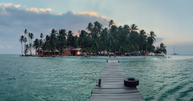 islands connect via pier