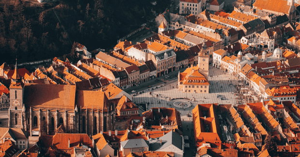 classic romania town