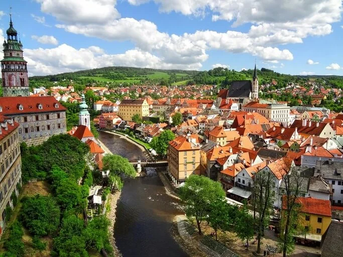 Prague landscape